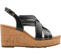 Clarks Sabina Sling para mujer, negro, (Black/Blac), 36 EU