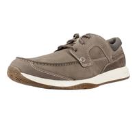 Clarks Sailview Lace, Zapatillas Hombre, Gris Topo, 45 EU