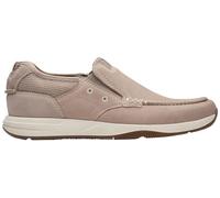 Clarks Sailview Step, Mocasín Plano Hombre, Light Grey Nub, 44 EU