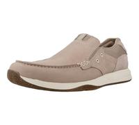 Clarks Sailview Step, Mocasín Plano Hombre, Light Grey Nub, 49 EU