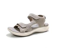 Clarks Sandalia para mujer Mira Bay, Stone 26171413, 37 EU
