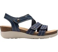 Clarks - Sandalias Calenne Clara para mujer, azul marino (Navy Combi), 5