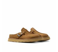 CLARKS Sandalias cerradas de piel de ante Solsbury. Color Marrón