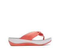 Clarks Sandalias de mujer Arla Glison Slingback, Naranja Coral, 42 EU