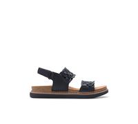Clarks Arwell Glide, Sandalia Mujer, Black Combi, 37.5 EU