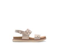 Clarks Arwell Glide, Sandalia Mujer, Metallic Combi, 38 EU
