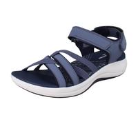 Clarks Sandalias para mujer Mira Shore, Navy, 38 EU