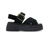 Clarks - Sandalias planas negras para mujeres - Shoes - Mujer - Negro - 39 EU -