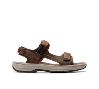 Clarks Sandalias unisex Saltway Edge, Light Tan Lea, 42.5 EU