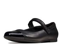 Clarks Scala Gem Y, Bailarinas, Black Leather, 35.5 EU