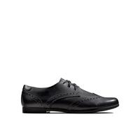 Clarks Scala Lace Y, Zapatos de cordones derby Niñas, Negro (Black), 36 EU