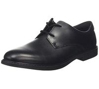Clarks Scala Loop Y, Zapatos de cordones derby Niños, Negro (Black Leather), 37 EU