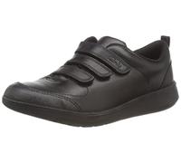 Clarks Scape Sky K Niños, Zapatillas, Niños, Negro Black Leather, 33.5 EU