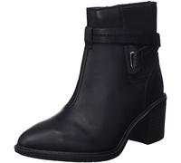 Clarks Scene Star, Botas de Moda Mujer, Piel Negra, 37 EU