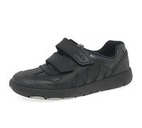 Clarks School Boys School K-Clarks Rex Stride Kids Black Leather-Negro-F (Estándar) -1, Noir, 33.5 EU