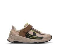 Clarks Selva Lane K - Zapatillas Deportivas, Beige Combinado, Talla 13.5 UK Niño