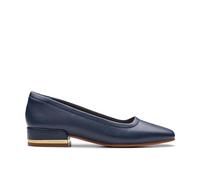 Clarks Seren 30 Court - Zapatos de piel en color azul marino, talla 6, azul marino, 39.5 EU