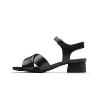 Clarks - Serina35 Cross, Sandalia De las mujeres, Black,