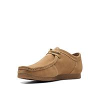 Clarks Shacre Ii Run Suede Leather, Zapatillas Hombre, Dark Sand Suede, 42.5 EU