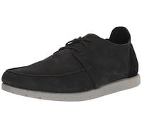 Clarks Shacrelite Low, Oxford Hombre, Nubuck Negro, 43 EU
