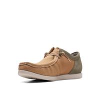 Clarks Shacrelite Moc, Oxford Hombre, Dark Sand Combi, 41.5 EU