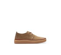Clarks Clarkwood Low, Zapatos de Cordones Unisex Adulto, Oakwood Nubuck, 44 EU