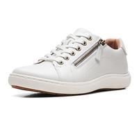 Clarks Shoes, Nalle Lace, White Leather, 3,5 (Women)
