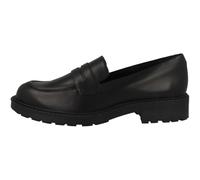 Clarks Orinoco2 Penny, Zapatos de Cordones Mujer, Black Leather, 36 EU