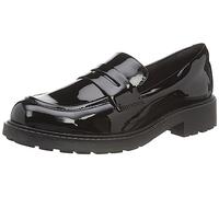 Clarks Orinoco2 Penny, Zapatos de Cordones Unisex Adulto, Black Pat, 41.5 EU