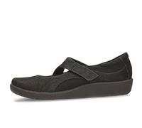 Clarks Sillian Bella Zapatos Casuales Anchos para Mujer, Black, 43 EU