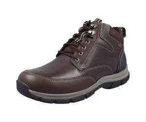 Clarks Spypath Hi GTX - Botines antideslizantes impermeables con soporte de arco para hombre, marrón oscuro, 42 EU