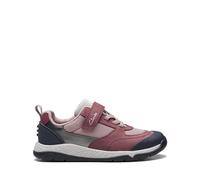 Clarks Steggystridek, Zapatillas Niñas, Piel de Berry, 28.5 EU