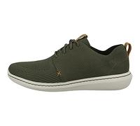 Clarks Step Urban Mix, Zapatillas para Hombre Verde Khaki, 44.5 EU