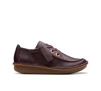 Clarks Sueño Divertido, Zapatillas Mujer, Cuero Vino, 37 EU