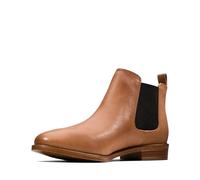 Clarks Taylor Shine, Botas Chelsea Mujer, Brown Tan 1, 37.5 EU