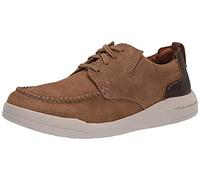Clarks Tenis Driftway Low para Hombre, Gamuza Arena Oscura, 42 EU