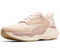 Clarks Tenis Pace para mujer, Tela Combi Sand, 42.5 EU