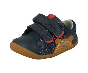Clarks Tenis Roamer Bear para niño, Azul Marino (Navy Suede), 2.5 UK Child