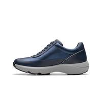Clarks Tivoli Zip, Zapatillas Mujer, Navy Combi, 36.5 EU
