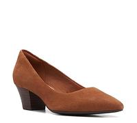 Clarks Teresa Step, Bomba Mujer, Dark Tan S, 37.5 EU