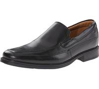 Clarks Tilden Free, Mocasín Mujer, Piel Negra, 47 EU