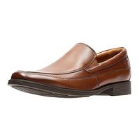 Clarks Tilden Free, Mocasines Hombre, Dark Tan Lea, 41.5 EU