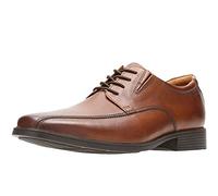 Clarks Tilden Walk, Zapatos para Hombre, Marrón Dark Brown, 42 EU