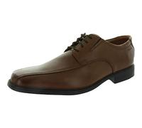 Clarks Tilden Walk, Zapatos para Hombre, Marrón Dark Brown, 43 EU Ancho