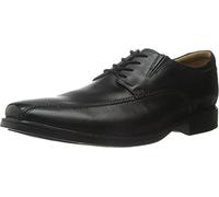 Clarks - Tilden Walk, Hombre, Black Leather,