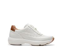 Clarks Tivoli Grace, Zapatillas Mujer, Off White Lea, 56 EU