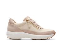 Clarks - Tivoli Zip Sneakers - Shoes - Mujer - Beige - 37 1/2 EU -