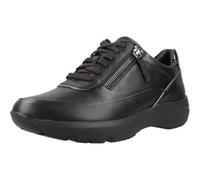 Clarks Tivoli Zip, Zapatillas Mujer, Negro Combi, 40.5 EU