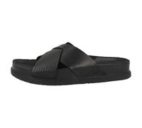 Clarks Torford Cross, Sandalias deslizantes Hombre, Black Leather, 40 EU
