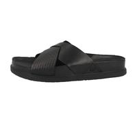 Clarks Torford Cross Slipper Hombre Mocasines Negro Cuero Sandalia